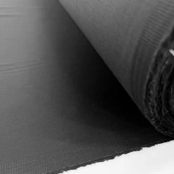 The Return Of Zorro -Croft Mill cotton sateen suiting fabric black the return of zorro roll