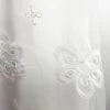 Chloe -Croft Mill cream embroidered polyester dress fabric not too delicate 4
