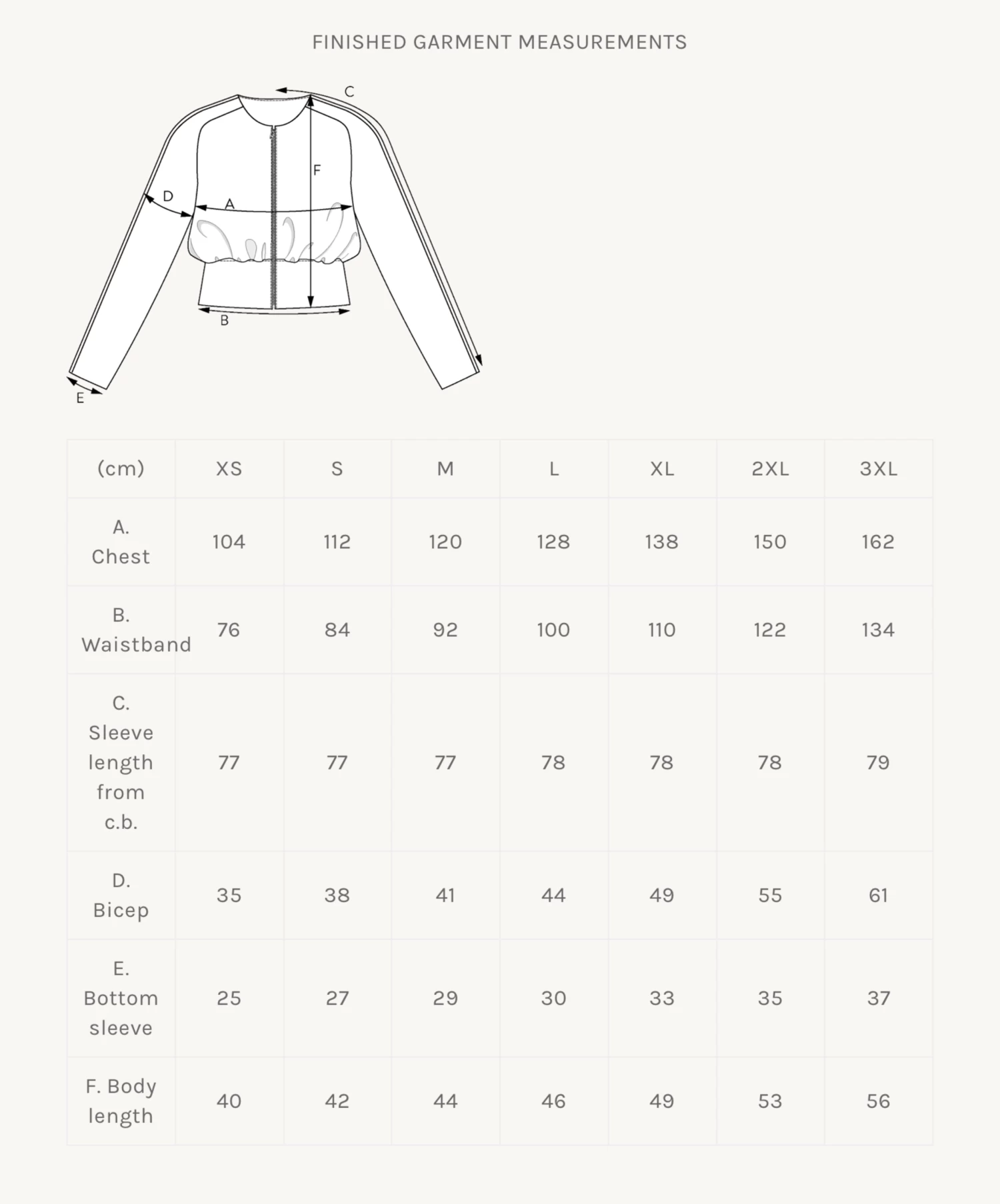 The Assembly Line - Cropped Jacket Pattern (XS-3XL) 17 The Assembly Line - Cropped Jacket Pattern (XS-3XL) - Image 15