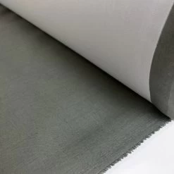 Danny - Slate -Croft Mill danny slate linen pu backed water resistant coating fabric roll