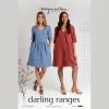 Megan Nielsen - Darling Ranges Dress Pattern (Sizes 0-20) -Croft Mill darling ranges dress pattern by megan neilson front cover 2