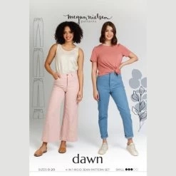 Megan Nielsen - Dawn Jeans 4 In 1 Pattern (Sizes 0-20)