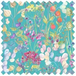 Voyage - Hedgerow Kingfisher Morlich Cotton 12 Voyage - Hedgerow Kingfisher Morlich Cotton -Croft Mill df210097 hedgerow kingfisher swatch gallery