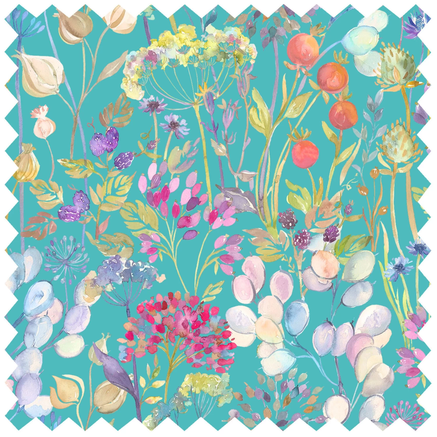 Voyage - Hedgerow Kingfisher Morlich Cotton 7 Voyage - Hedgerow Kingfisher Morlich Cotton - Image 5