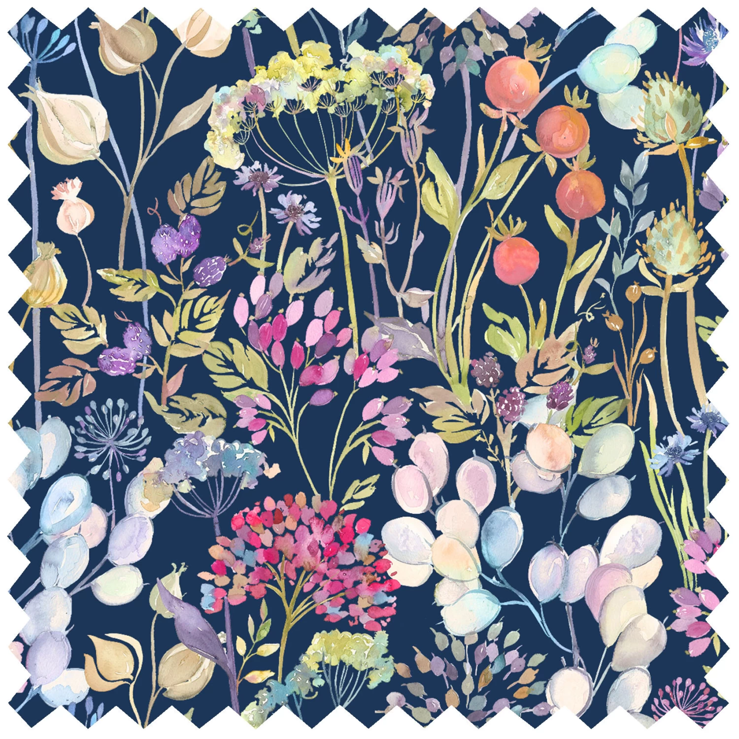 Voyage - Hedgerow Navy Morlich Cotton 6 Voyage - Hedgerow Navy Morlich Cotton - Image 4