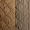 Brassed Off 1 Brassed Off -Croft Mill diamond quilted polyester lined fabric copper brassed off