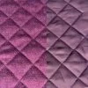 Wool Quilting Fabric - Grape -Croft Mill diamond quilted wool quilting fabric grape