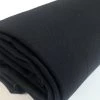 D. D. Gorgeous -Croft Mill drop dead gorgeous black twilled viscose suiting dress fabric close up drape fabric photo 1