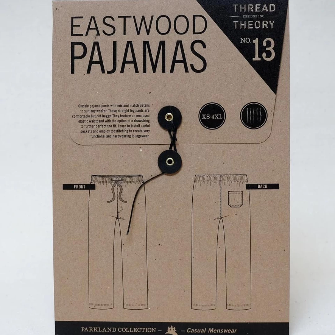Thread Theory - Men's Eastwood Pyjama Pattern (XS-4XL) 3 Thread Theory - Men's Eastwood Pyjama Pattern (XS-4XL)