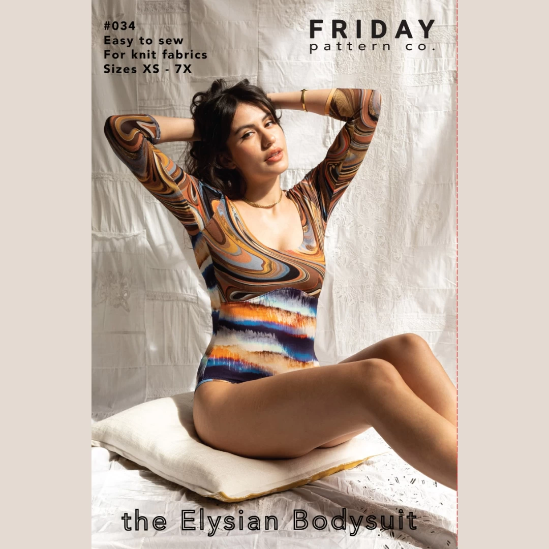 Friday Pattern Company - Elysian Bodysuit Pattern (XS-7X) 3 Friday Pattern Company - Elysian Bodysuit Pattern (XS-7X)