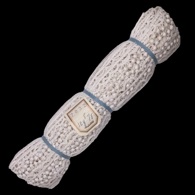 Embroidered French Lace Trim - Off White 5 Embroidered French Lace Trim - Off White - Image 3