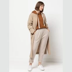 Style Arc - Ernie Knit Pant Sewing Pattern (UK 18-30) -Croft Mill ernie knit pant pattern by style arc 5 1