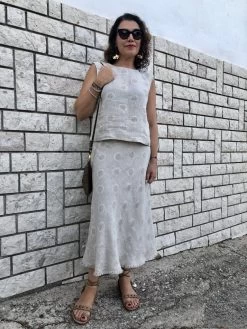 Tessuti - Evie Bias Skirt Sewing Pattern (AUS 6-18) -Croft Mill evie bias skirt pattern tessuti 6