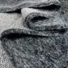 Faux Mohair - Grey 2 Faux Mohair - Grey -Croft Mill faux mohair grey faux fur nylon wool acrylic fabric cu