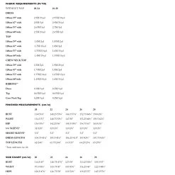 Merchant & Mills - Fielder Dress & Top Pattern (UK 20-28) -Croft Mill fielder size chart extended 20 28 gallery