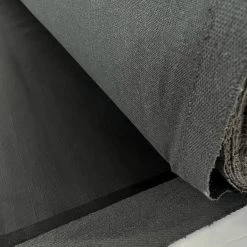 Film Star Jacketing -Croft Mill film star coated cotton grey water resistant coating fabric roll