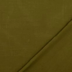 Fine Viscose Plain - Khaki -Croft Mill fine viscose poplin plain dress fabric khaki fold gallery