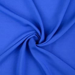 Croft Mill -Croft Mill fine viscose poplin plain dress fabric royal twist gallery