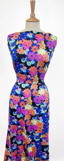Sundalia -Croft Mill floral italian nylon fabric swimwear sundalia dress