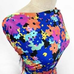 Sundalia -Croft Mill floral italian nylon fabric swimwear sundalia side
