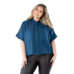 Jalie - Florence Shirt & Shirtdress Pattern (28 Sizes) -Croft Mill florence shirt shirtdress pattern jalie 1