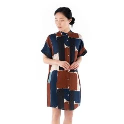 Jalie - Florence Shirt & Shirtdress Pattern (28 Sizes) -Croft Mill florence shirt shirtdress pattern jalie 2