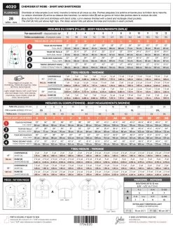 Jalie - Florence Shirt & Shirtdress Pattern (28 Sizes) -Croft Mill florence shirt shirtdress pattern jalie back