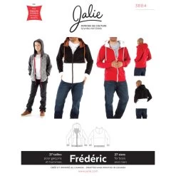 Jalie - Men's/Boys Frederic Hoodie Pattern (27 Sizes)