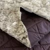 Quilted Class - Wine -Croft Mill fur lined diamond quilted nylon fabric quilted class wine fold
