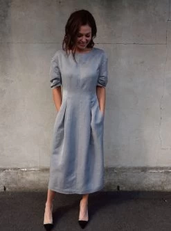 Style Arc - Gertrude Designer Dress Pattern (UK 4-16) -Croft Mill gertrude designer dress pattern style arc 2 1