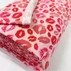 Glitter Jersey - Kiss Pink 1 Glitter Jersey - Kiss Pink -Croft Mill glitter jersey kiss pink superior quality lips print roll
