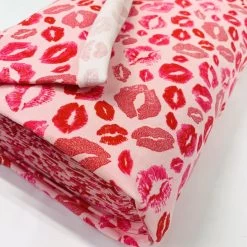 Glitter Jersey - Kiss Pink