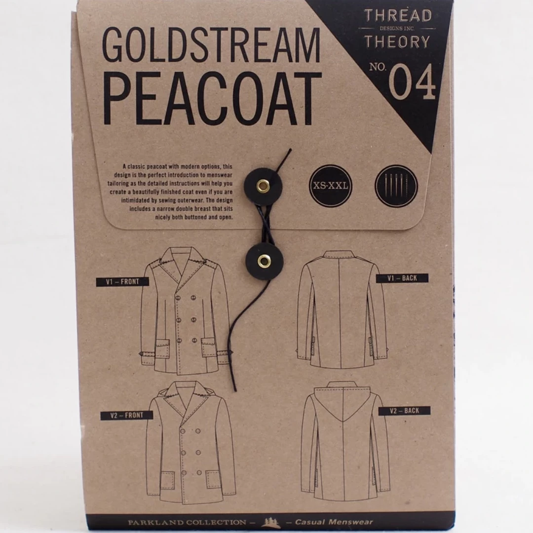 Thread Theory - Men’s Goldstream Peacoat Pattern 3 Thread Theory - Men’s Goldstream Peacoat Pattern