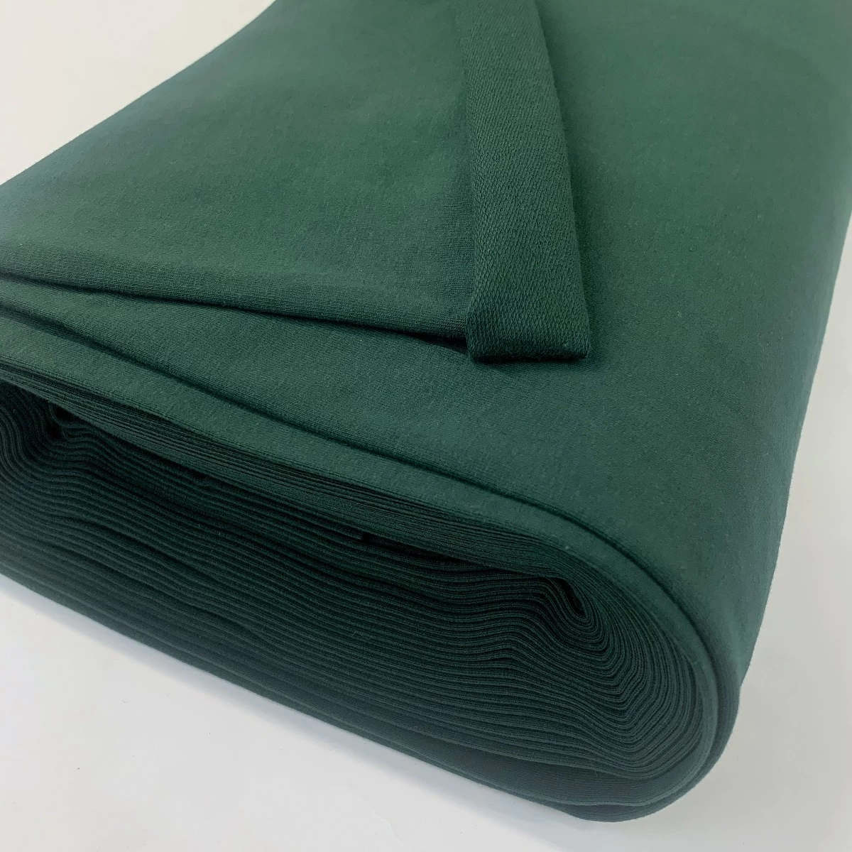 Organic Plain French Terry - Forest 3 Organic Plain French Terry - Forest