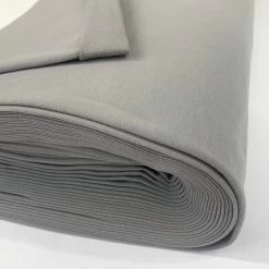 Organic Plain French Terry - Light Grey