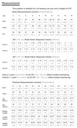 Grainline Studio - Austin Dress Pattern (Sizes 0-18) 24 Grainline Studio - Austin Dress Pattern (Sizes 0-18) -Croft Mill grainline studio austin dress pattern 0 18 measurements