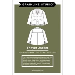 Grainline Studio - Thayer Jacket Pattern (Sizes 14-30)