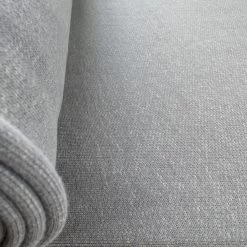 Marl Sweatshirt - Light Grey 8 Marl Sweatshirt - Light Grey -Croft Mill grey cotton elastane marl sweatshirt fabric roll2