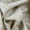 Big Bones -Croft Mill heavy wool coating fabric beige herringbone big bones cu