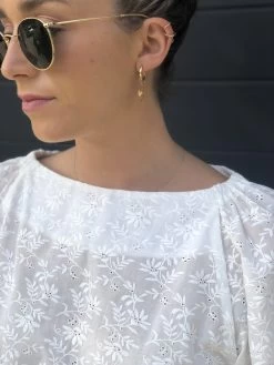 Tessuti - Hilary Top Sewing Pattern (Sizes XXS-XL) -Croft Mill hilary top tessuti 5