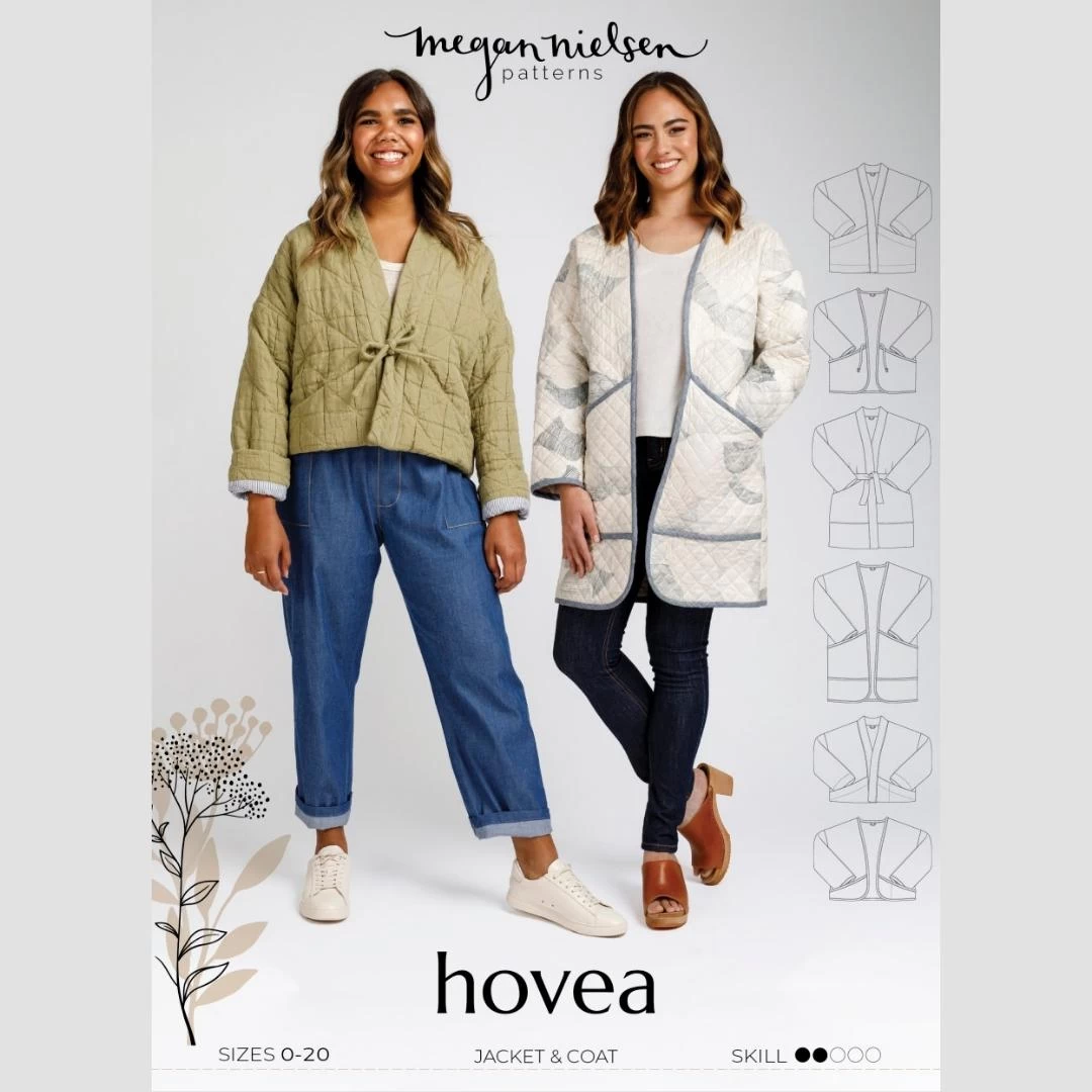 Megan Nielsen - Hovea Jacket & Coat Pattern (Sizes 0-20) 3 Megan Nielsen - Hovea Jacket & Coat Pattern (Sizes 0-20)