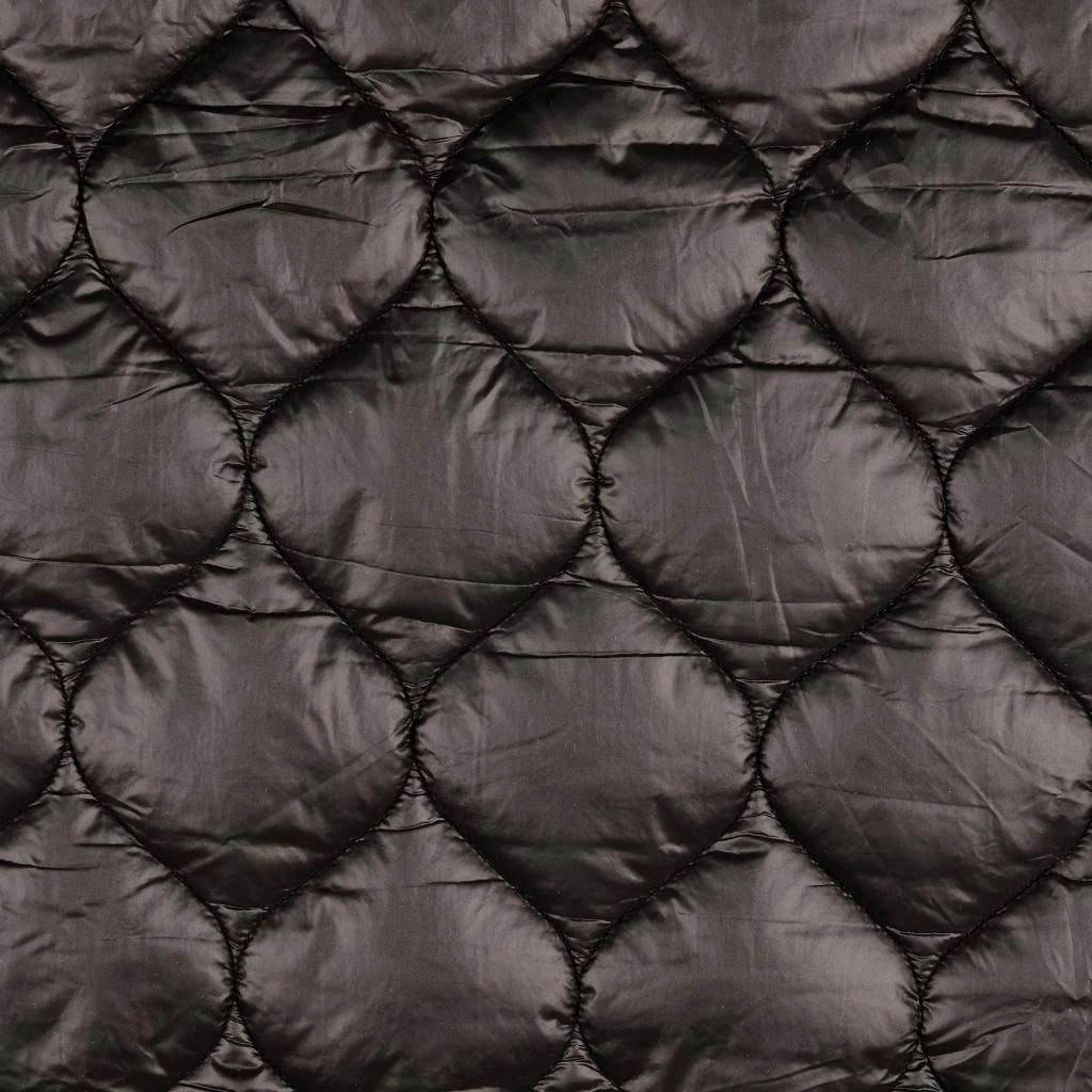Howarth - Plain Quilted Fabric - Black 4 Howarth - Plain Quilted Fabric - Black - Image 2