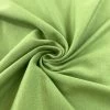 Interlock - Moss -Croft Mill interlocked moss green jersey fabric swirl