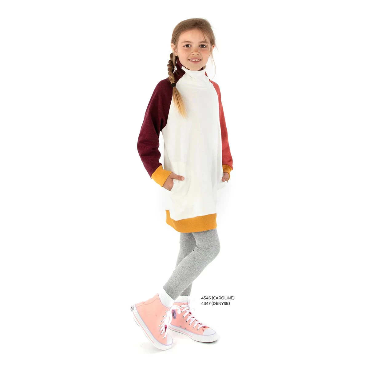 Jalie - Caroline Raglan Tee & Tunic Pattern (28 Sizes) 11 Jalie - Caroline Raglan Tee & Tunic Pattern (28 Sizes) - Image 9