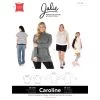 Jalie - Caroline Raglan Tee & Tunic Pattern (28 Sizes)