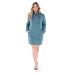 Jalie - Nathalie Funnel Neck Sweatshirt & Tunic Pattern (28 Sizes) -Croft Mill jalie nathalie wrap funnel neck sweatshirt and tunic 1