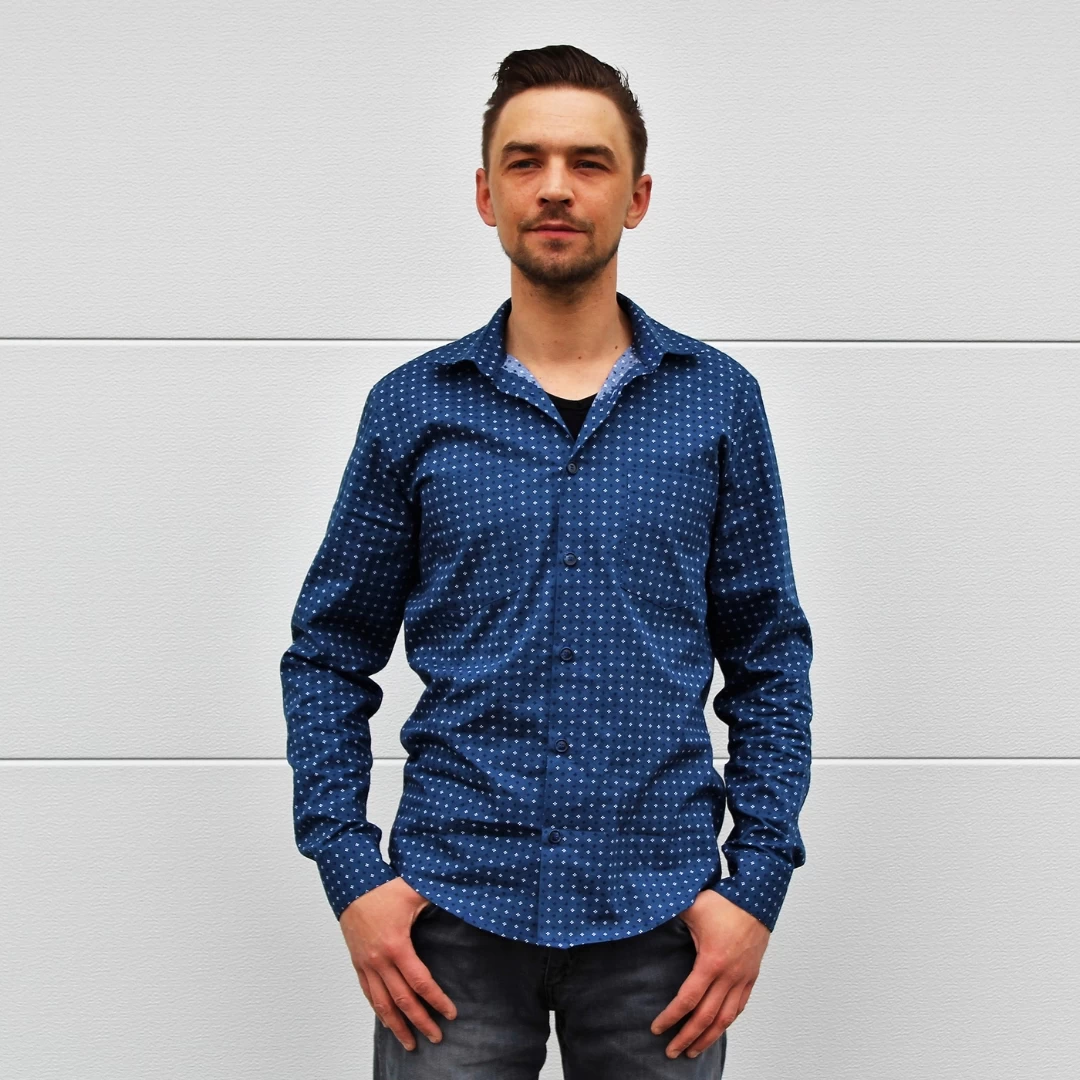 Wardrobe By Me - Men's Jensen Shirt Pattern (2XS-3XL) 12 Wardrobe By Me - Men's Jensen Shirt Pattern (2XS-3XL) - Image 10