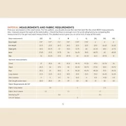 Wardrobe By Me - Men's Jensen Shirt Pattern (2XS-3XL) 16 Wardrobe By Me - Men's Jensen Shirt Pattern (2XS-3XL) -Croft Mill jensen shirt pattern wardobe by me imperial