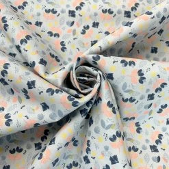 John Louden - Winslet - Blue -Croft Mill john louden winslet blue cotton craft fabric cu