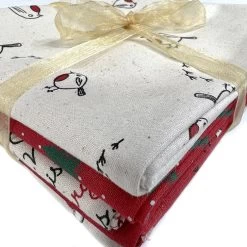 JL - Christmas Fat Quarter - Rockin Robin